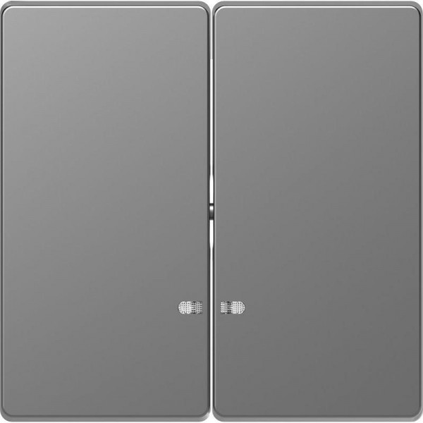  Клавиша для 2-кл. выкл. Merten D-Life линза для LED мод. SD нерж. сталь SchE MTN3420-6036 