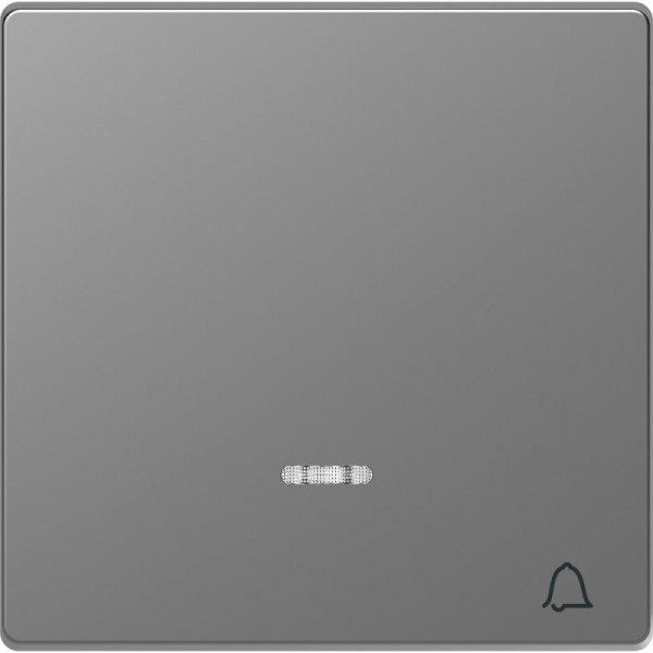  Клавиша звонка Merten D-Life линза для LED мод. сим. SD нерж. сталь SchE MTN3325-6036 