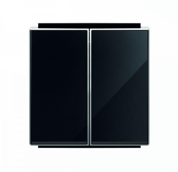  Клавиша для 2-кл. выкл./перекл./кнопок SKY стекло черн. ABB 2CLA851100A2501 