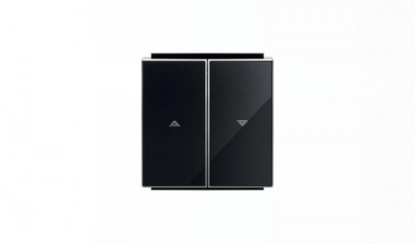  Клавиша для механизма выкл. жалюзи 8144 и 8144.1 SKY стекло черн. ABB 2CLA854400A2501 