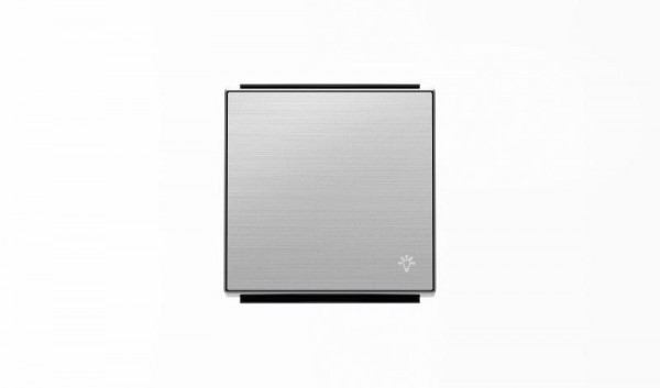  Клавиша для 1-кл. выкл./перекл./кнопок с символом "Свет" SKY нерж. сталь ABB 2CLA850420A1401 