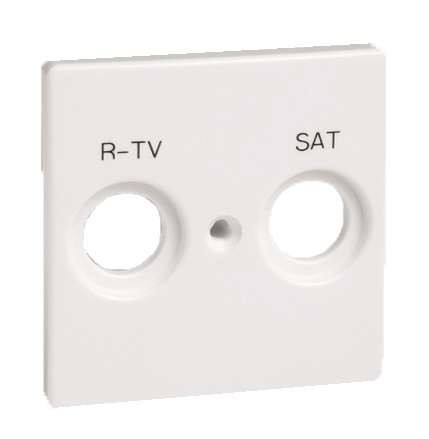  Накладка розетки R-TV+SAT Simon82 алюм. 82097-33 