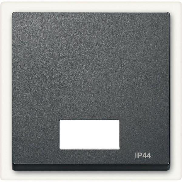  Клавиша 1-кл. Merten с инд. IP44 антрацит SchE MTN433714 