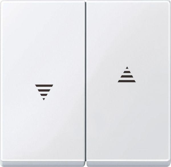  Клавиша 2-кл. Merten для рольставней бел. SchE MTN432425 