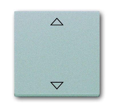  Клавиша для механизма электрон. выкл. Busch-Jalousiecontrol 6411 U-101 6411 U/S-101 6418 U реле 6402 U solo/future серебристо-алюм. ABB 2CKA006430A0328 