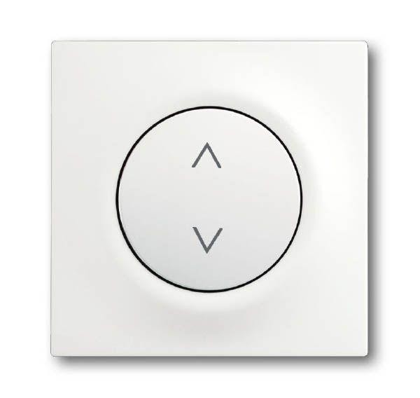  Клавиша для механизма электрон. выкл. Busch-Jalousiecontrol 6411 U-101 6411 U/S-101 6418 U реле 6402 U impuls бел. бархат ABB 2CKA006430A0379 