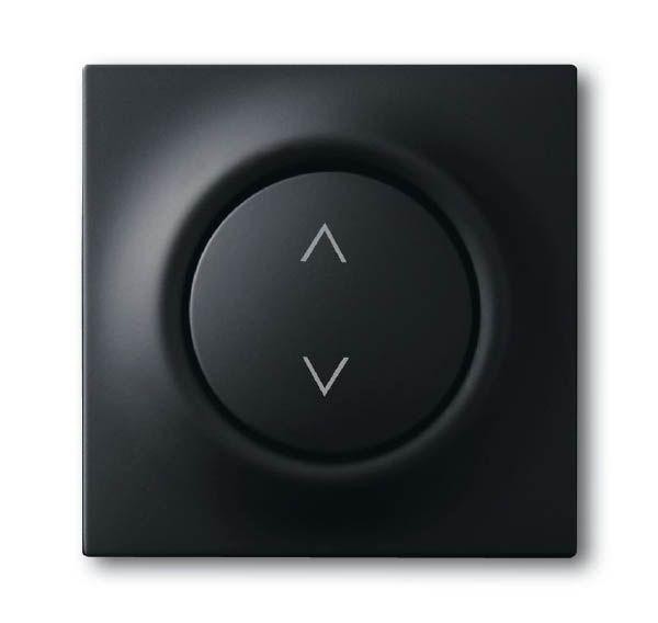  Клавиша для механизма электрон. выкл. Busch-Jalousiecontrol 6411 U-101 6411 U/S-101 6418 U реле 6402 U impuls черн. бархат ABB 2CKA006430A0381 