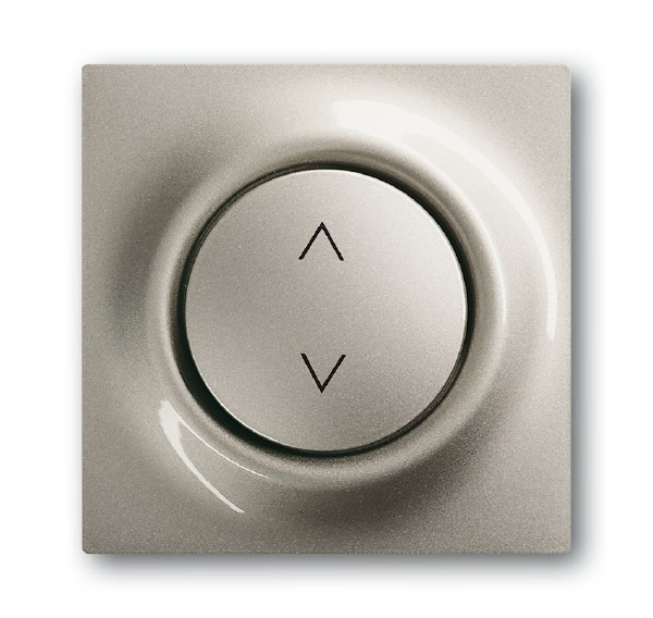  Клавиша для механизма электрон. выкл. Busch-Jalousiecontrol 6411 U-101 6411 U/S-101 6418 U реле 6402 U impuls шампань-металлик ABB 2CKA006430A0177 