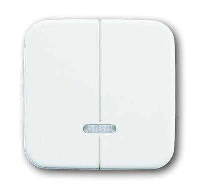  Клавиша для 2-канального светорег. 6565 U Reflex SI альп. бел. ABB 2CKA006599A2889 