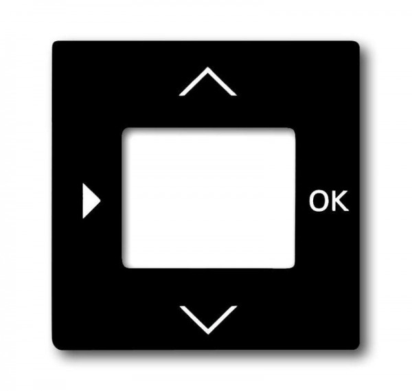  Плата центральная (накладка) для таймера 6455 6456 Basic 55 chateau-black ABB 2CKA006430A0393 