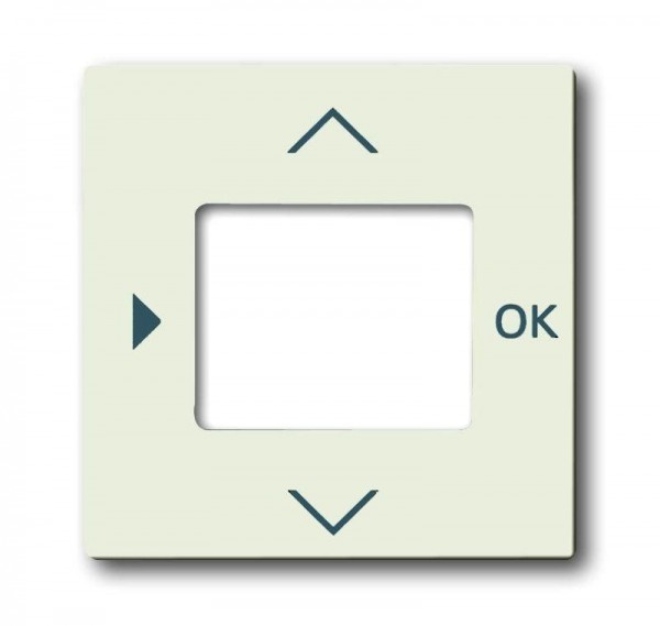  Плата центральная (накладка) для таймера 6455 6456 Basic 55 chalet-white ABB 2CKA006430A0394 