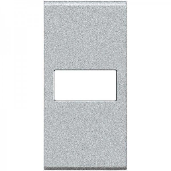  Клавиша Axial с 1 отверстием для вставки символа размер 1мод. LivingLight алюм. Leg BTC NT4916T 