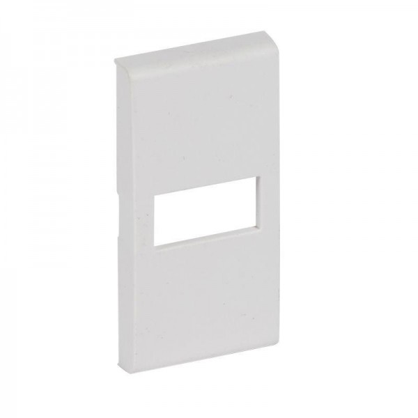  Клавиша Axial с 1 отверстием для вставки символа размер 1мод. LivingLight бел. Leg BTC N4916T 