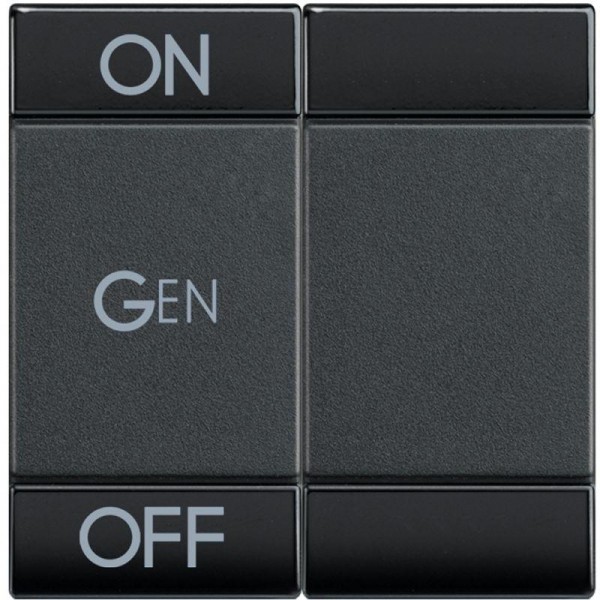 Клавиша ON OFF GEN 2мод. LL антрацит Leg BTC L4911M2AFN 
