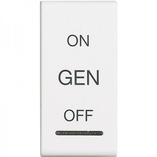  Клавиша ON OFF GEN 1мод. LL бел. Leg BTC N4911AFN 