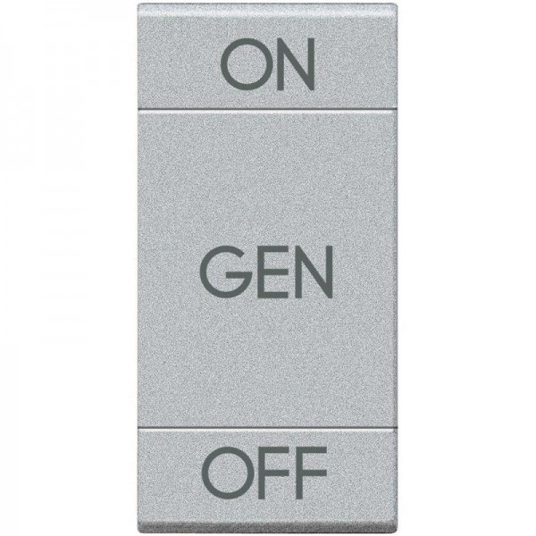  Клавиша ON OFF GEN 1мод. LL алюм. Leg BTC NT4911AFN 