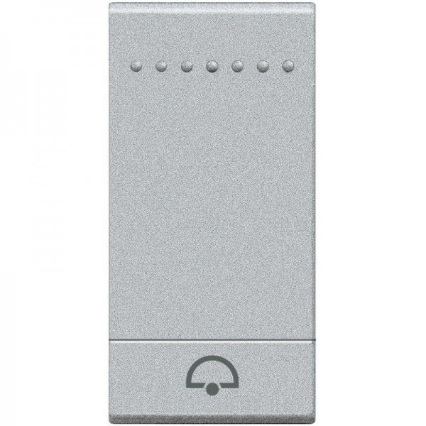  Клавиша "Звонок" размер 1мод. LivingLight алюм. Leg BTC NT4915DN 