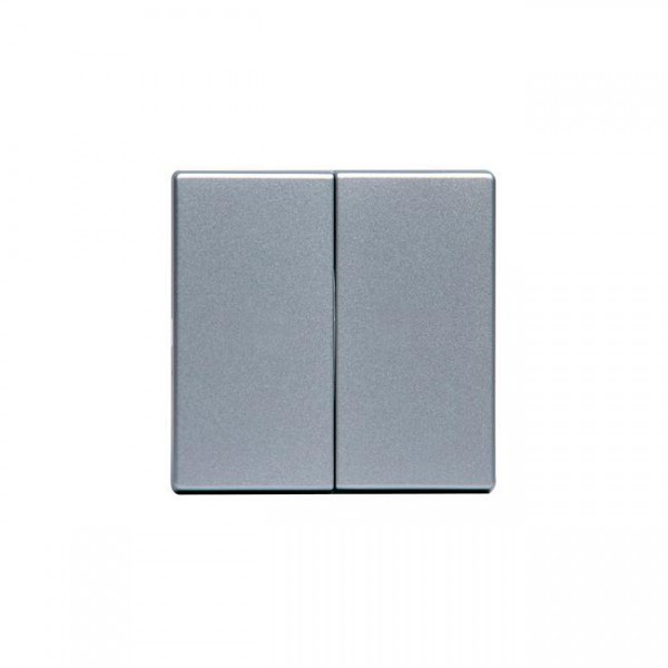  Клавиша Impressivo для 2-х кл. выкл. алюм. ABB 2TKA000522G1 