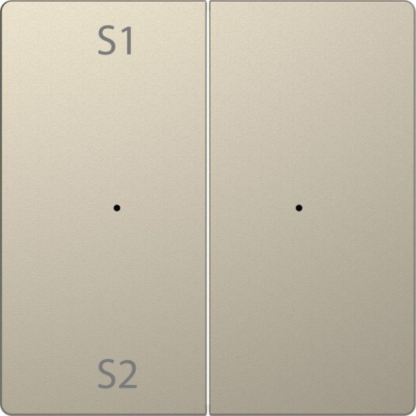  Клавиша двойная Merten D-Life PlusLink с S1/S2 пусто SD сахара SchE MTN5226-6033 