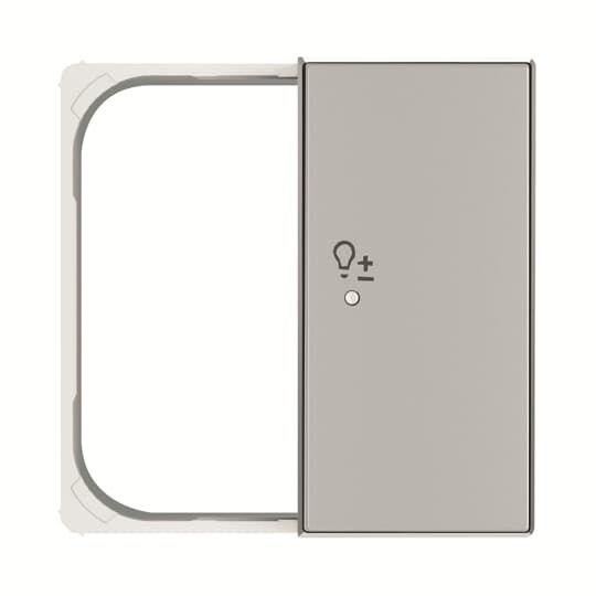  Клавиша двойная правая SRD-2-R-85PL free@home SKY светорегулятор серебристая ABB 2CLA852647A1301 
