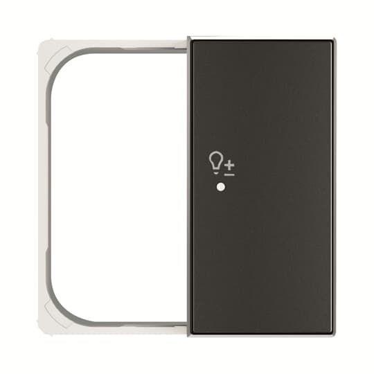  Клавиша двойная правая SRD-2-R-85NS free@home SKY светорегулятор черн. бархат ABB 2CLA852647A1501 