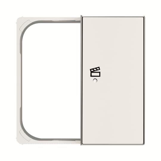  Клавиша двойная праваяSRS-2-R-85BL free@home SKY сцена бел. ABB 2CLA852649A1101 