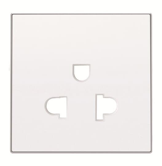  Накладка розетки 8138 SKY бел. ABB 2CLA853800A1101 