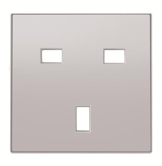  Накладка розетки 8137 SKY AgAl ABB 2CLA853700A1301 