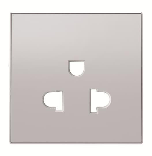  Накладка розетки 8138 SKY AgAl ABB 2CLA853800A1301 