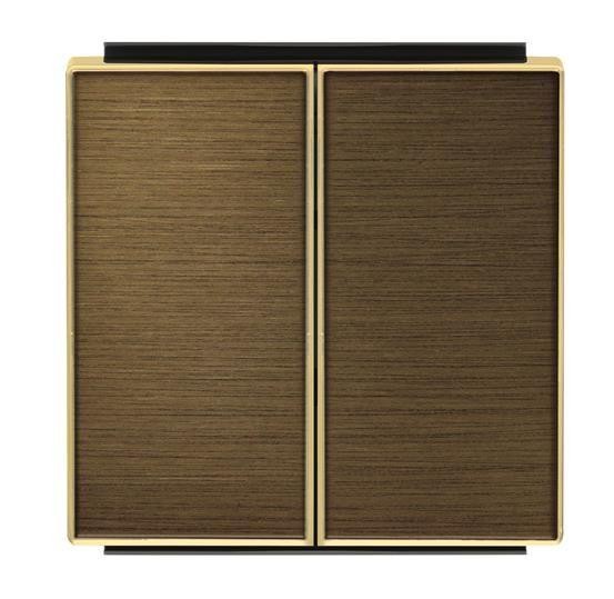  Клавиша для 2-кл. выкл./перекл./кнопок SKY античная латунь ABB 2CLA851100A1201 