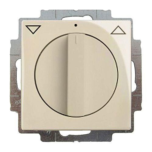  Выключатель жалюзи с накладкой 1P+N+E сл. кость ABB 2CKA001101A0922 