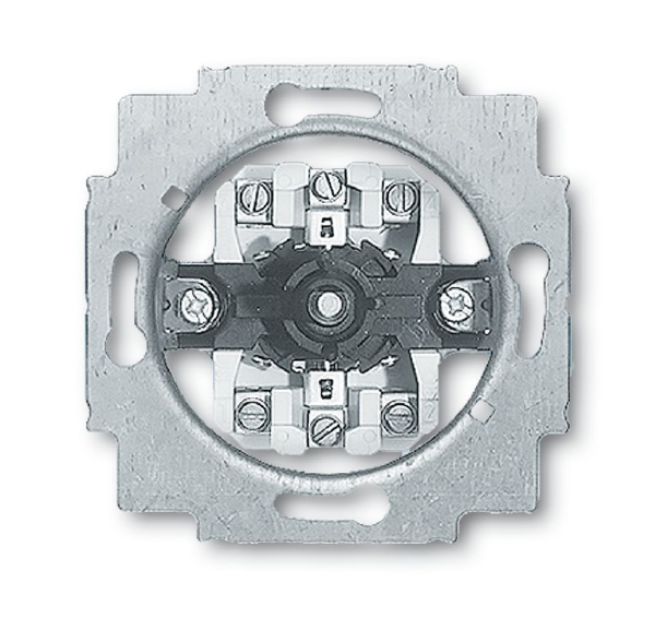  Механизм выключателя жалюзи 1P+N+E с поворотной ручкой с фикс. 10А 250В ABB 2CKA001101A0542 