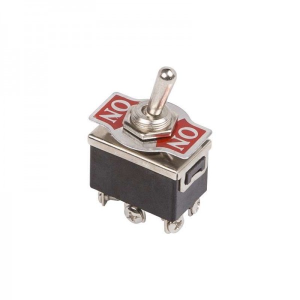  Тумблер 250В 10А (6с) ON-(ON) 2п (KN-212) Rexant 36-4170 