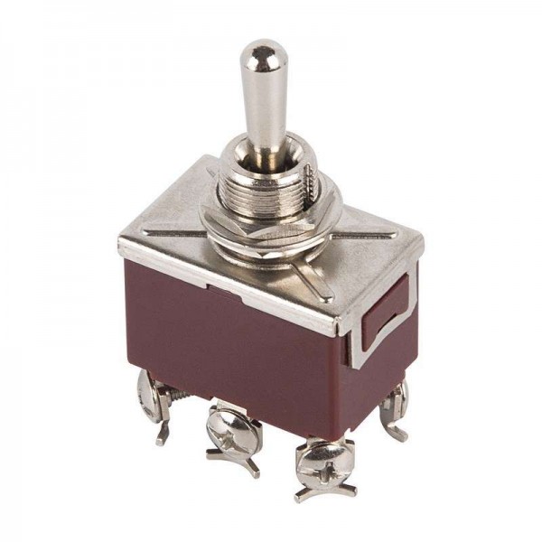  Тумблер 250В 10А (6с) (ON)-OFF-(ON) 2п (KN-223) Rexant 36-4172 