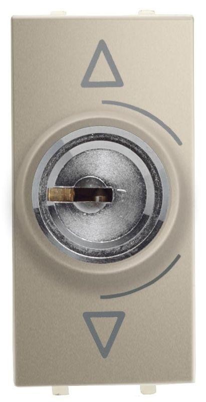  Механизм переключателя с ключом на 3 полож. 1мод. Zenit шампань ABB 2CLA215310N1901 