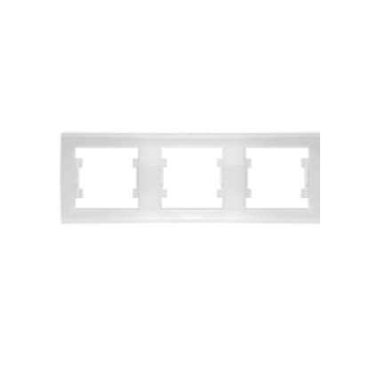  Рамка 3-м Бриллиант горизонт. бел. UNIVersal 7947489 