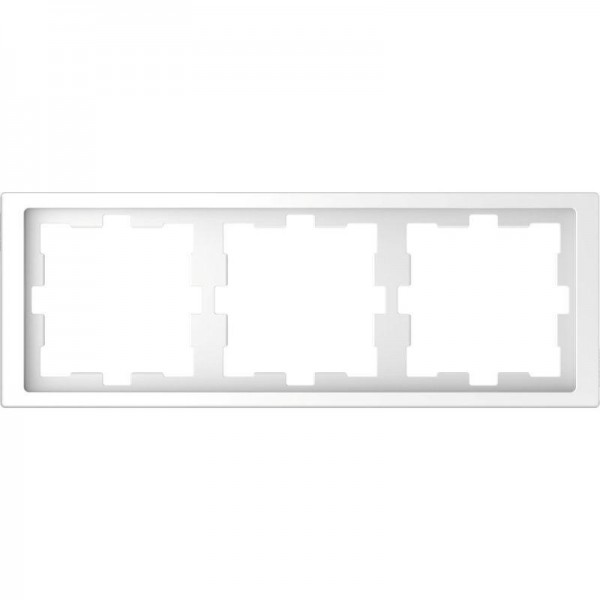  Рамка 3-м Merten D-Life SD бел. лотос SchE MTN4030-6535 