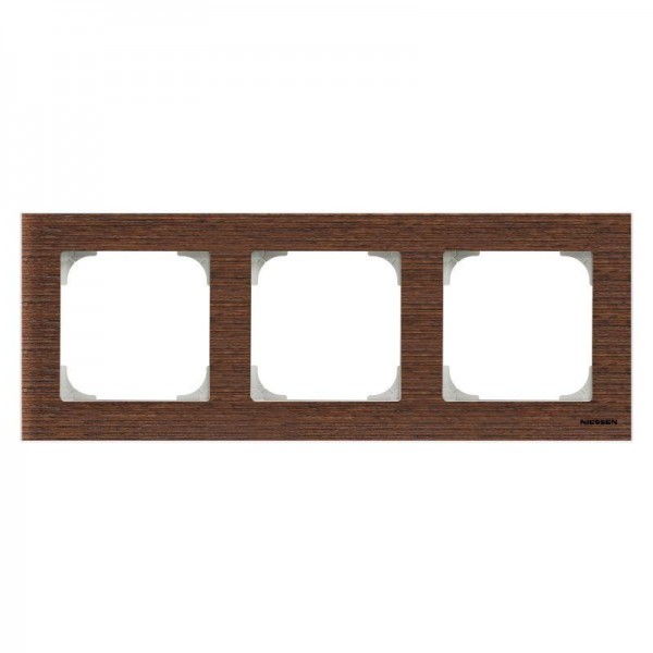  Рамка 3-м Sky дерево венге ABB 2CLA857300A2101 