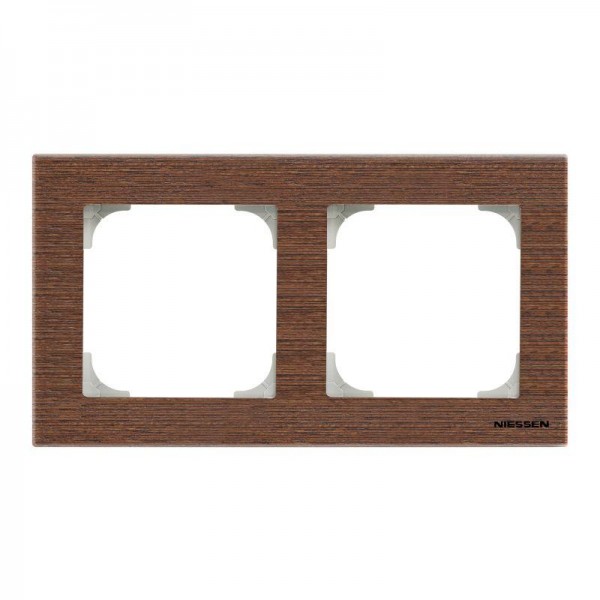  Рамка 2-м Sky дерево венге ABB 2CLA857200A2101 