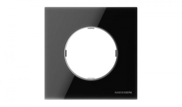  Рамка 1-м Sky Moon стекло черн. ABB 2CLA867100A3101 