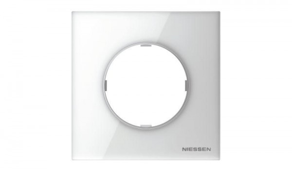  Рамка 1-м Sky Moon стекло бел. ABB 2CLA867100A3001 
