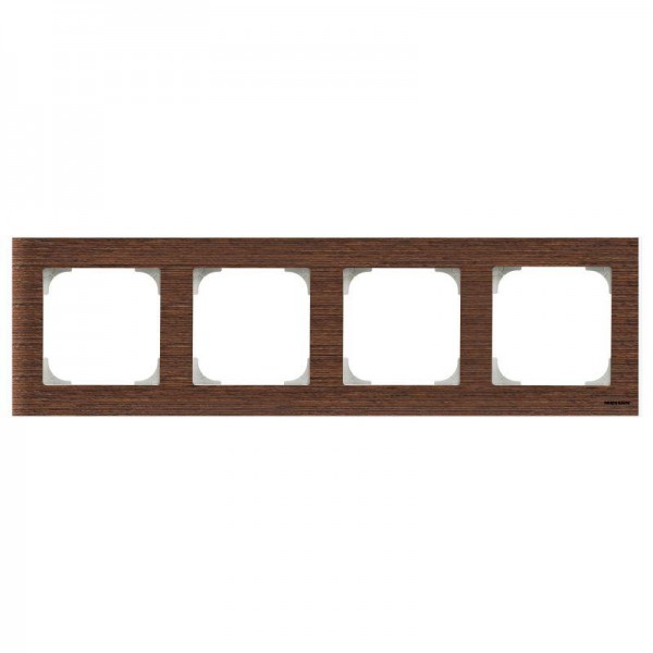  Рамка 4-м Sky дерево венге ABB 2CLA857400A2101 