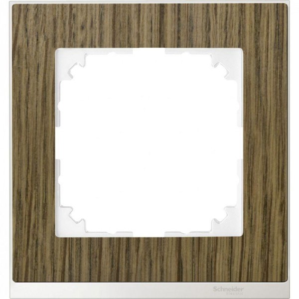  Рамка 1-м M-Pure Decor дуб/бриллиантовый бел. SchE MTN4010-3674 