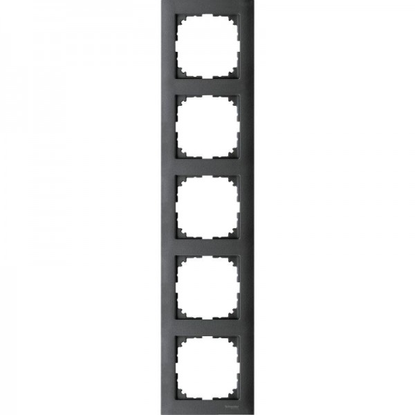  Рамка 5-м M-Pure антрацит SchE MTN4050-3614 