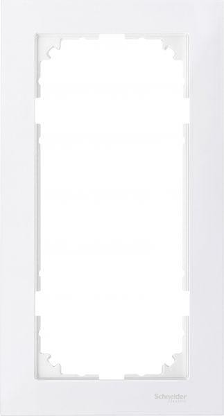  Рамка 2-м M-Pure без перегородки полярно-бел. SchE MTN4025-3619 