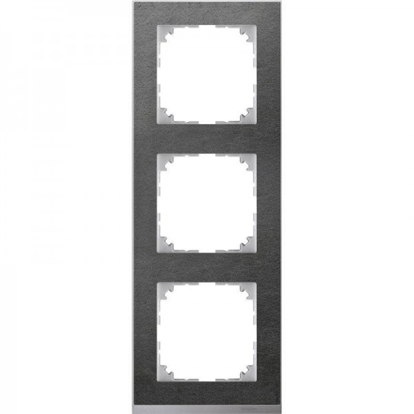  Рамка 3-м M-Pure Decor сланец/алюм. SchE MTN4030-3669 