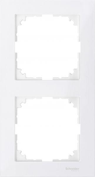  Рамка 2-м M-Pure полярно-бел. SchE MTN4020-3619 