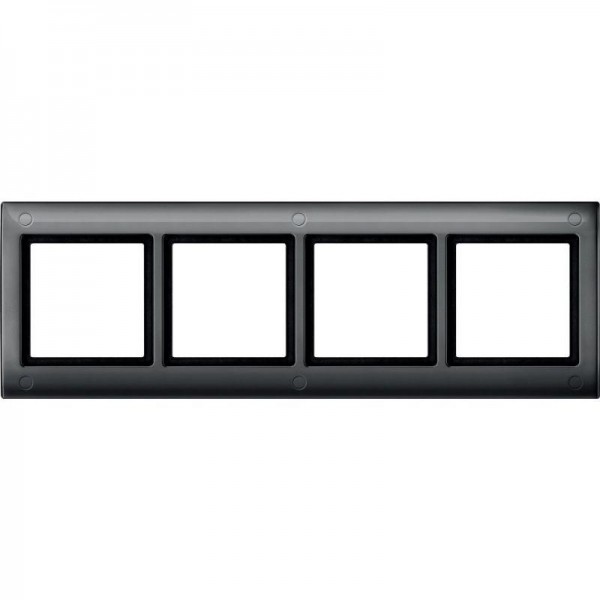  Рамка 4-м Merten с винт. креп. aquadesign SchE MTN401414 