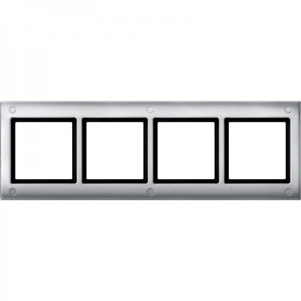  Рамка 4-м Merten с винт. креп. aquadesign SchE MTN401460 