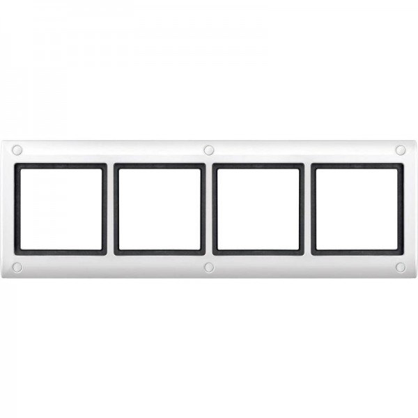  Рамка 4-м Merten с винт. креп. aquadesign SchE MTN401419 